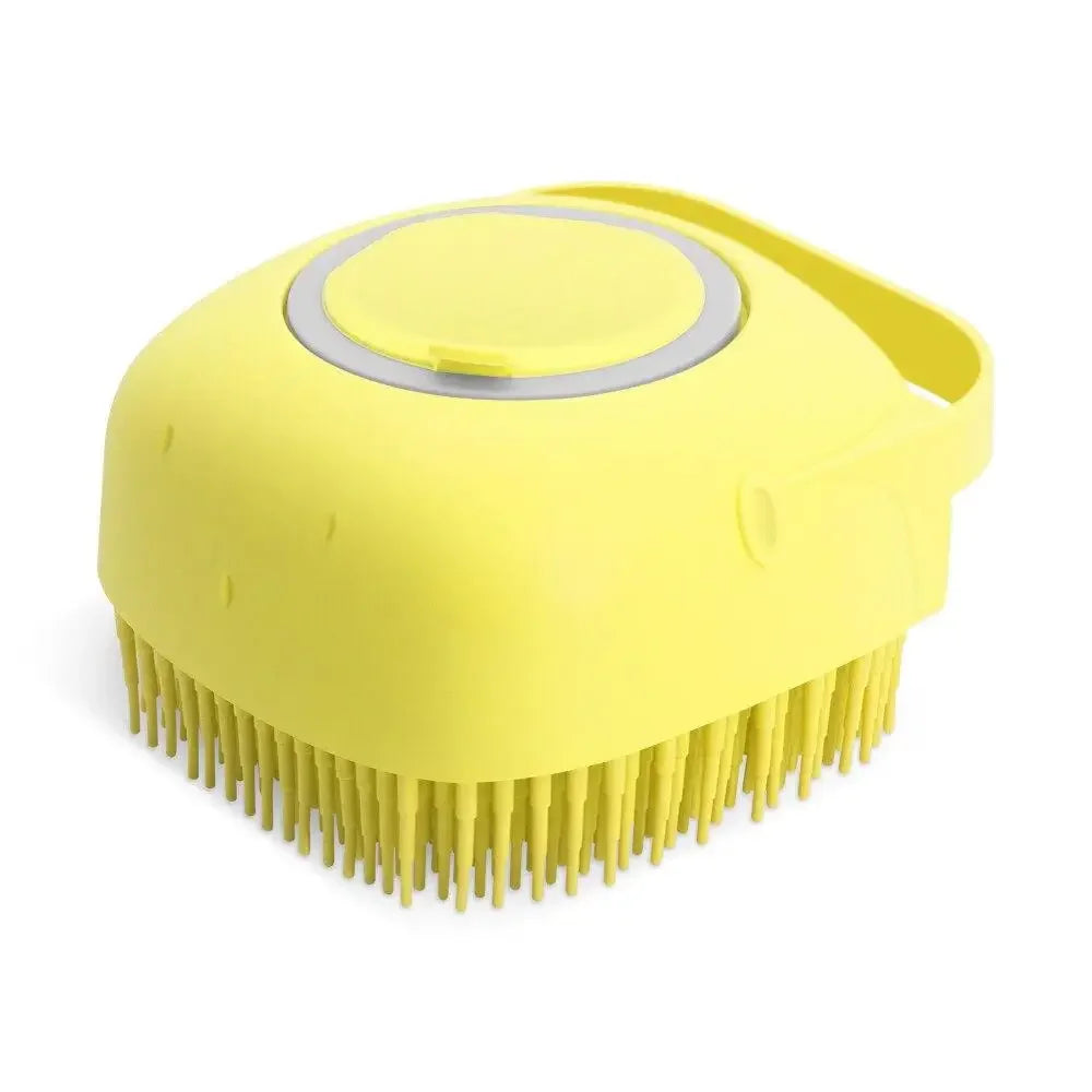 🐾 Pawtailed Dog Bathing Brush & Shampoo Dispenser 🐶🐱