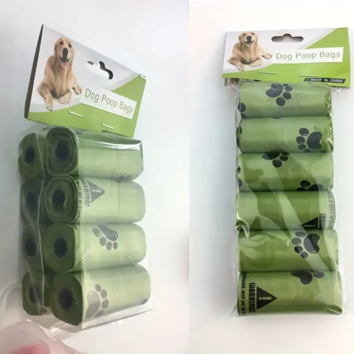 Pawtailed-Dog Poop Bags Environmentally Friendly Poop Bags Leak-Proof Dog Waste Bags