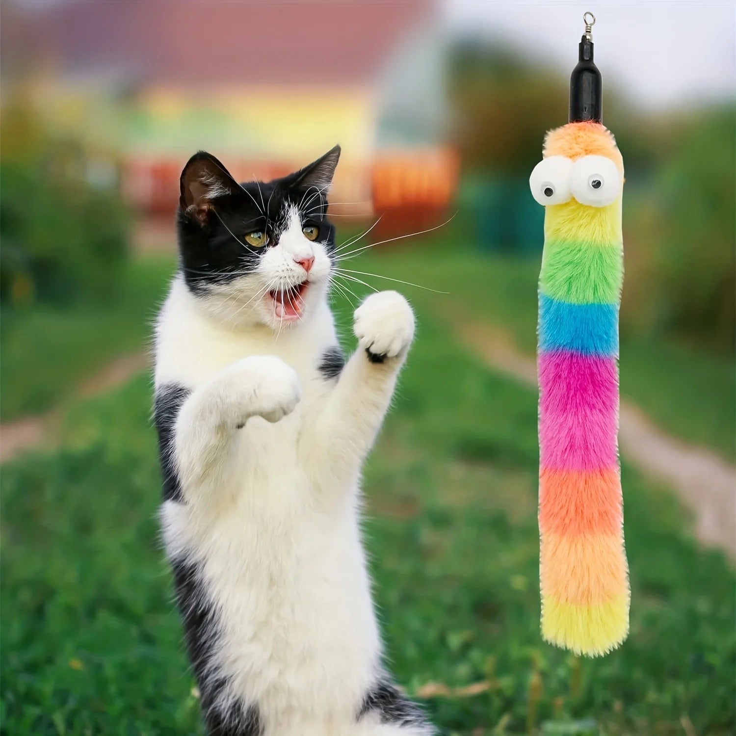 🐾 Pawtailed – 9 PCS Cat Wand Toy Set 🪶