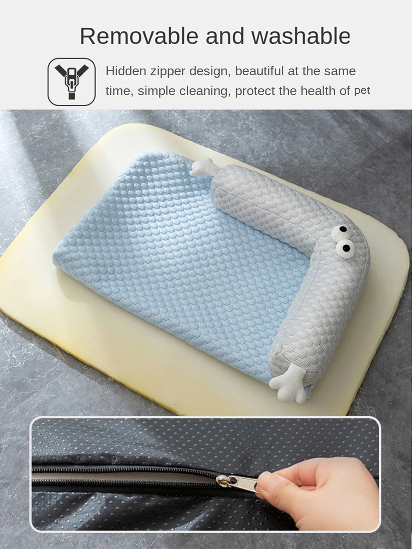 🐾 Pawtailed – Summer Cooling Mat for Pets ❄️