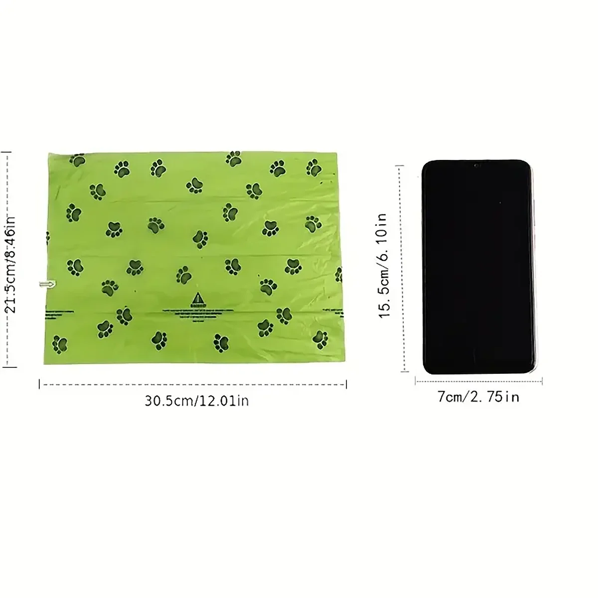 Pawtailed-Dog Poop Bags Environmentally Friendly Poop Bags Leak-Proof Dog Waste Bags
