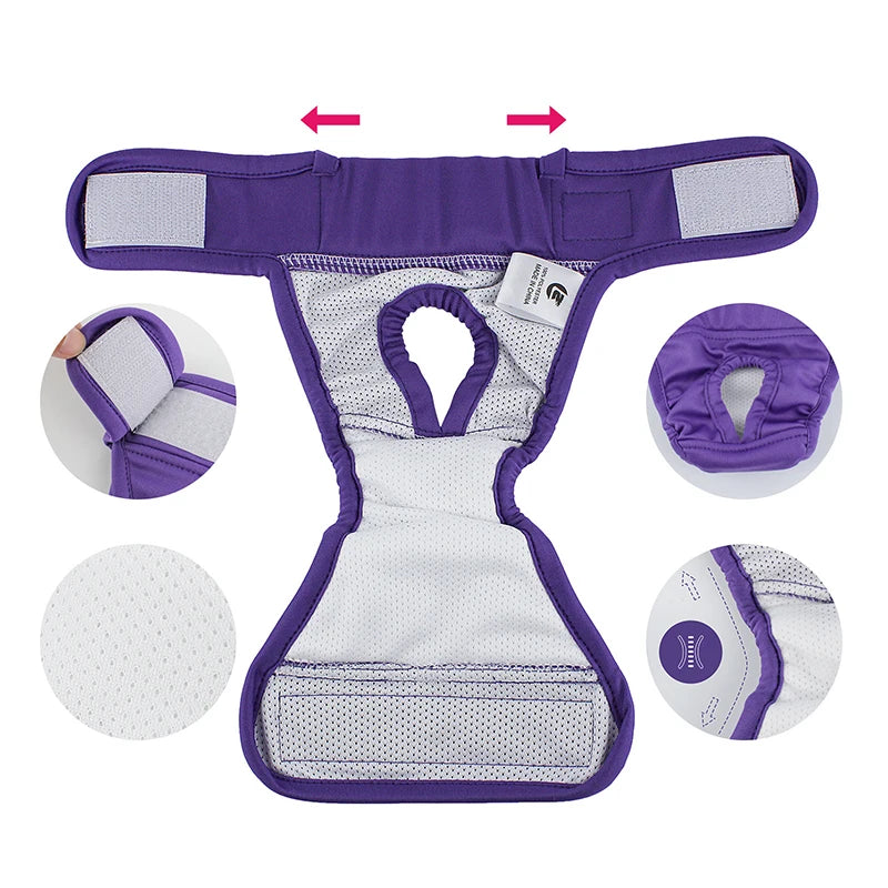 🐾 PawTailed Dog Hygiene Pants