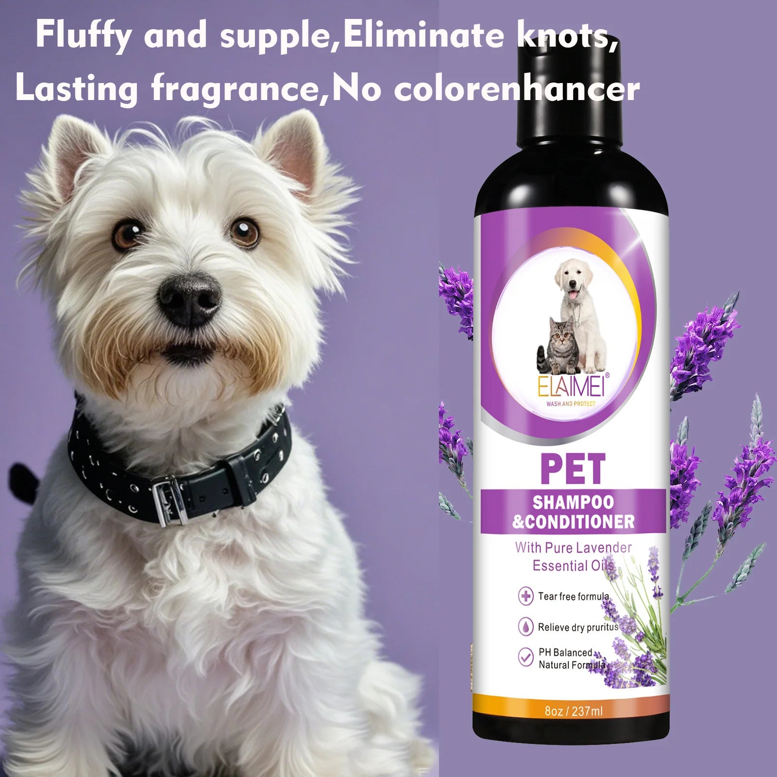 PawTailed 2-in-1 Pet Shampoo – For Dogs &amp; Cats | 250ml