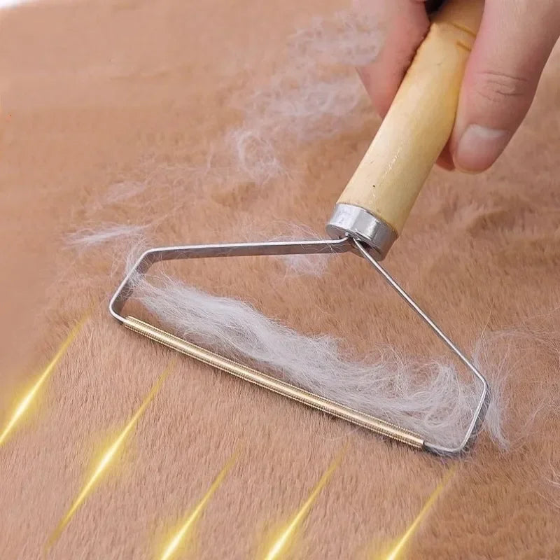 Pawtailed Brush Pet Hair Remover Wood