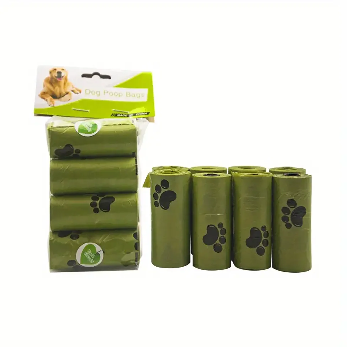 Pawtailed-Dog Poop Bags Environmentally Friendly Poop Bags Leak-Proof Dog Waste Bags
