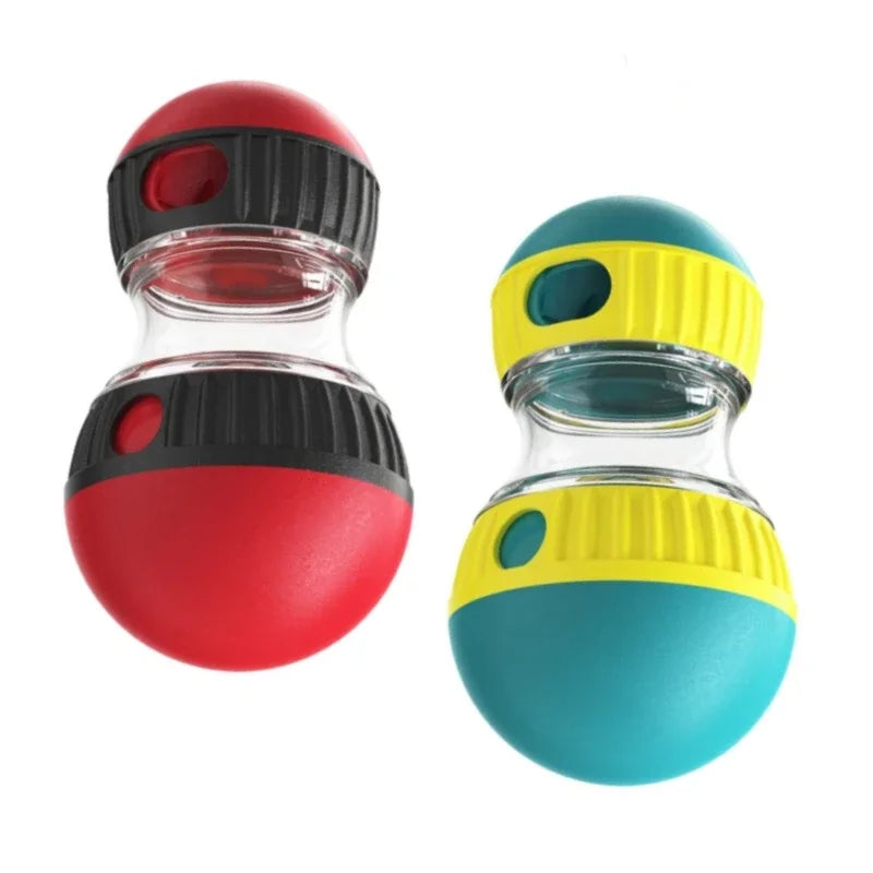 Pawtailed elliptical track rolling ball toy