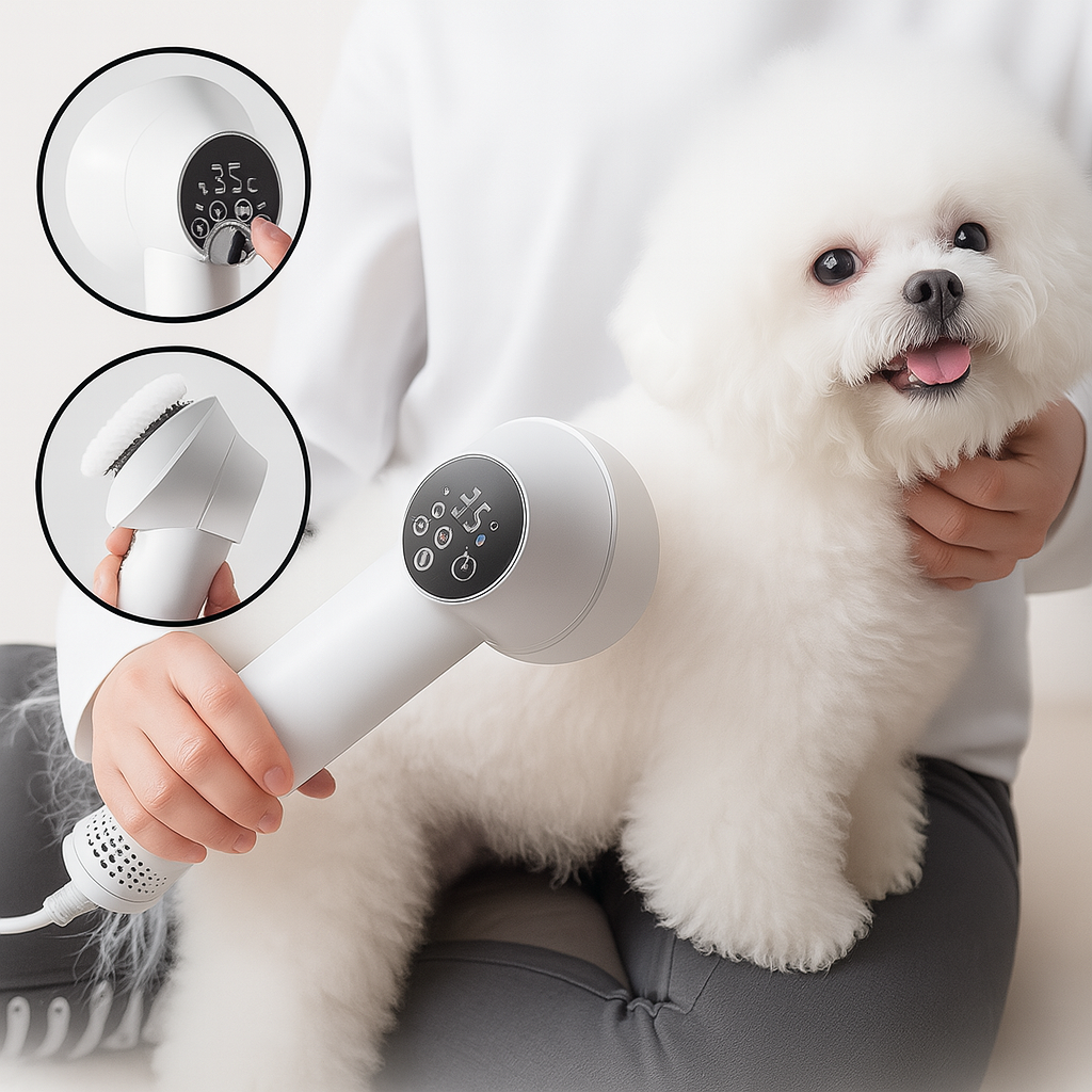 Pawtailed - Dog Drying Brush